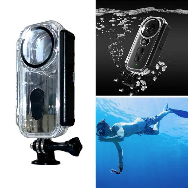 Водонепроницаемый чехол для Insta360 One X Action Venture Box защитный чехол Корпус камеры Дайвинг Подводный R5F4