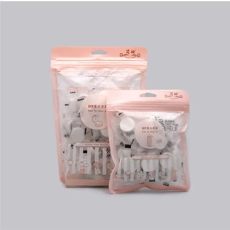 

50pcs/lot Outdoor Travel Magic Compressed Disposable Towel Tablet Capsules Cloth Wipes Paper Tissue Mask