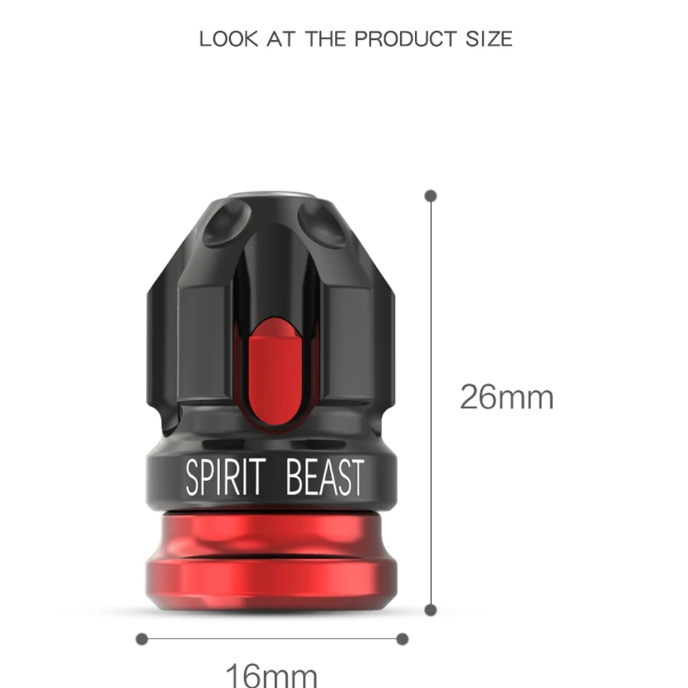 SPIRIT BEAST автомобильные шины для колес мотоцикла покрышки для шин клапан сопло крышка Мотоцикл Скутер велосипед ATV шины газовая Крышка для Honda Suzuki Yamaha