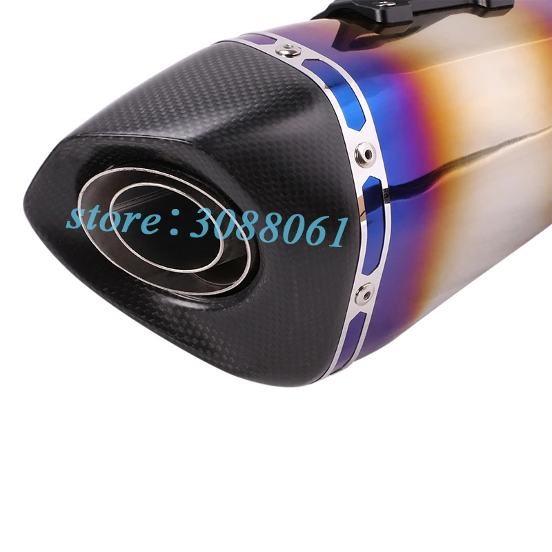 Универсальный Akrapovic мотоцикл Yoshimura выхлопной Escape модифицированный карбоновый глушитель дБ убийца глушитель для TRK502 ER6N Z900 R6 CB400