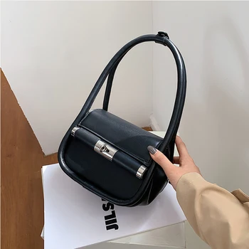 

French Minority Design Hand Bag Bag Women's Bag 2020 New Fashion Fashion Trending Casual All-Matching Underarm Small Square Bag