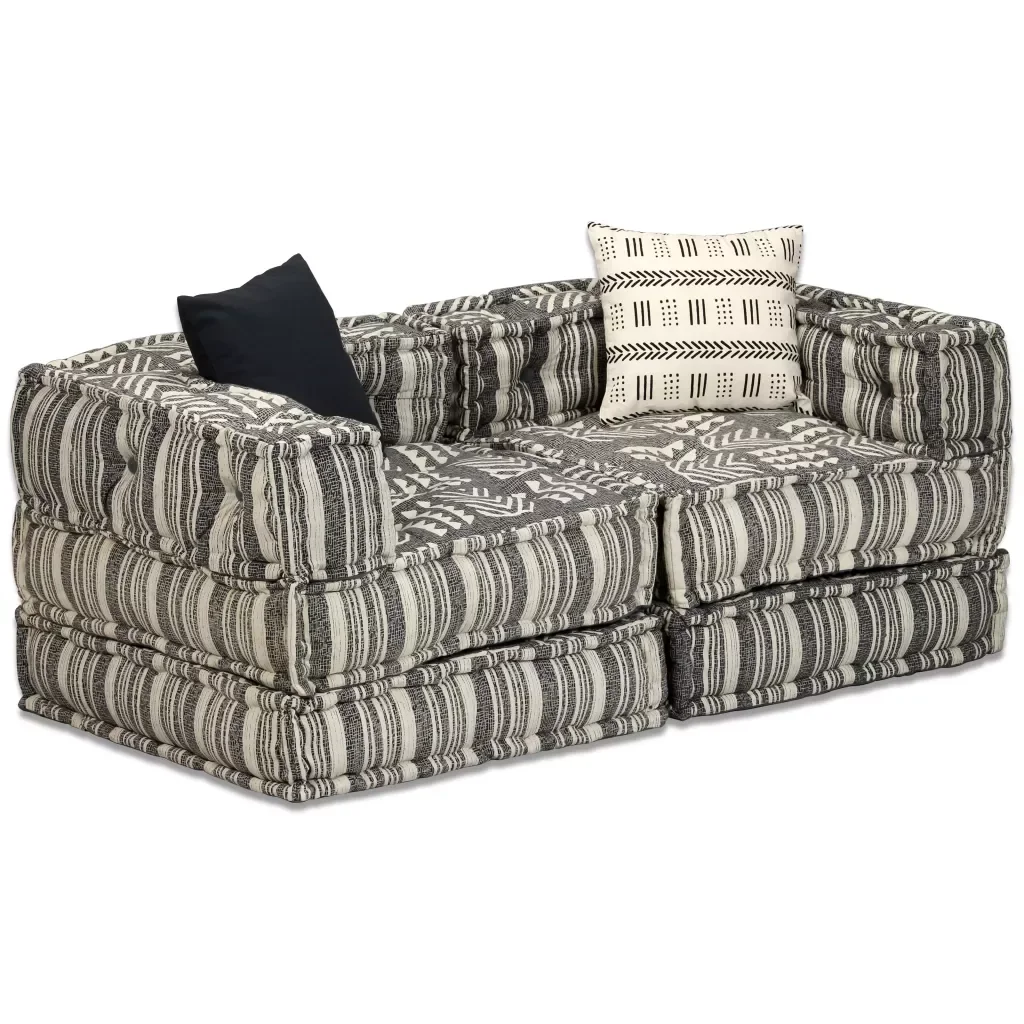 

Modern Modular Sofa Bed with Armrests Grey Fabric Sofa Bed for Living Room Sofa Cusion Red Home Furniture Sofa 2 Seaters