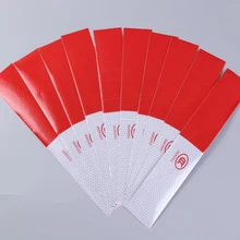 Внутреннее автомобильное отражающее маркировки бело-красная безопасности Предупреждение лента для грузовика мотоцикл велосипед автомобиль видимости Стикеры