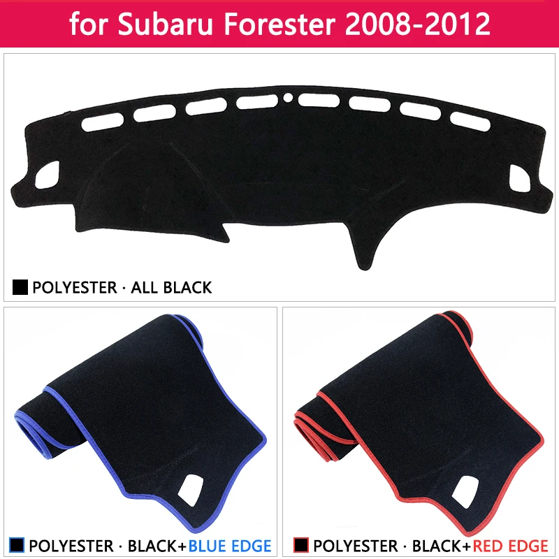 Для Subaru Forester 2008 2009 2010 2011 2012 анти-скольжения мат приборной панели ковровые покрытия Зонт коврик для приборной панели автомобиля аксессуары SG SH SJ SK
