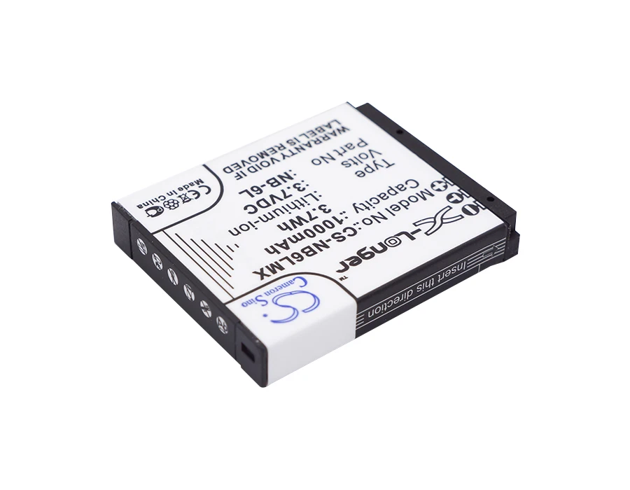 Обновленная батарея для Canon Digital IXUS 200 IS, Digital IXUS 210, Digital IXUS 95 IS, IXUS 105, IXUS 105 IS, IXUS 210