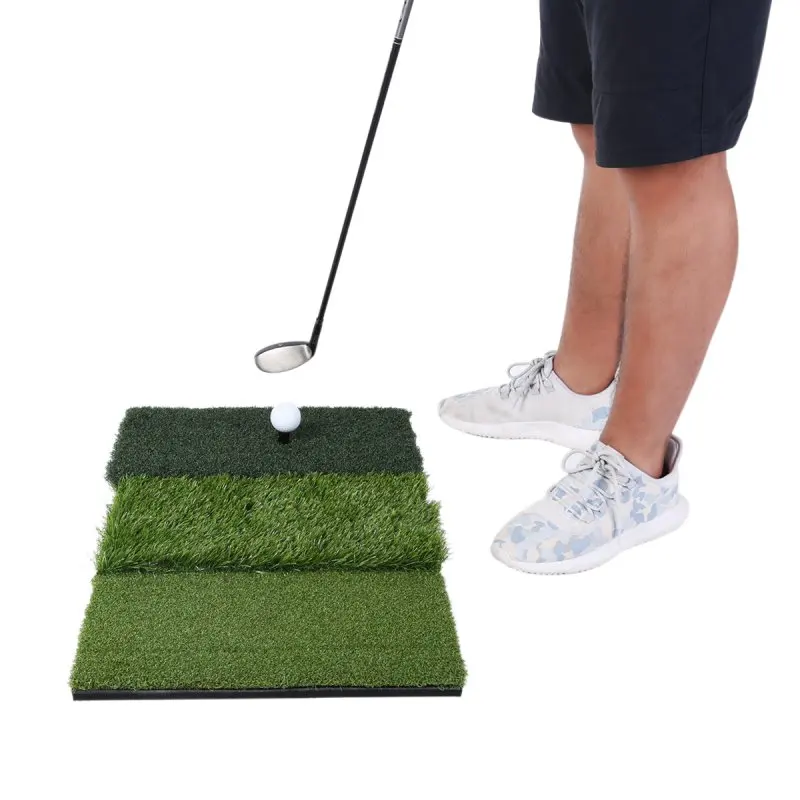 

Balight Golf Hitting Mat Grasses with Rubber Tee Hole Golf Training Aids Indoor Outdoor Golf Hitting Grass Golf Mats