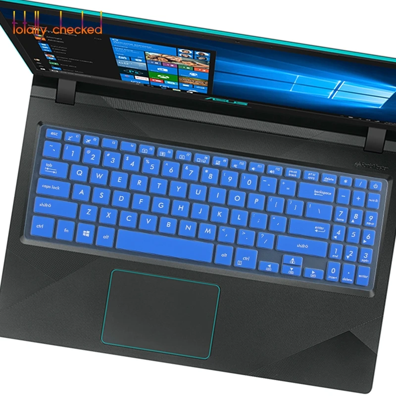 Для Asus Vivobook 15 X560UD X560 X560u A560 A560UD X507Ub Yx560Ud Yx560U 15,6 дюймовый ноутбук клавиатура защитная накладка для телефона - Цвет: blue