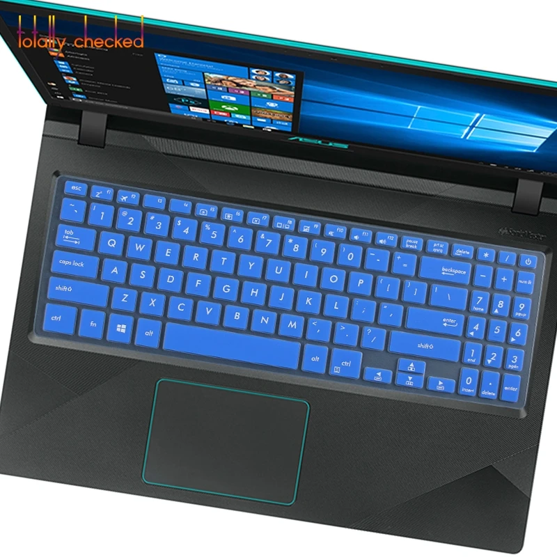 blue Для Asus Vivobook 15 X560UD X560 X560u A560 A560UD X507Ub Yx560Ud Yx560U 15,6 дюймовый ноутбук клавиатура защитная накладка для телефона - Цвет: blue
