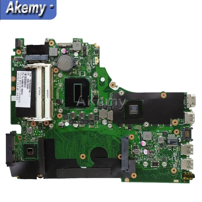 Akemy X750JN GT840M/2GB I5-4200U Motherboard For Asus X750J k750J A750J X750JN Notebook notebook motherboard mainboard