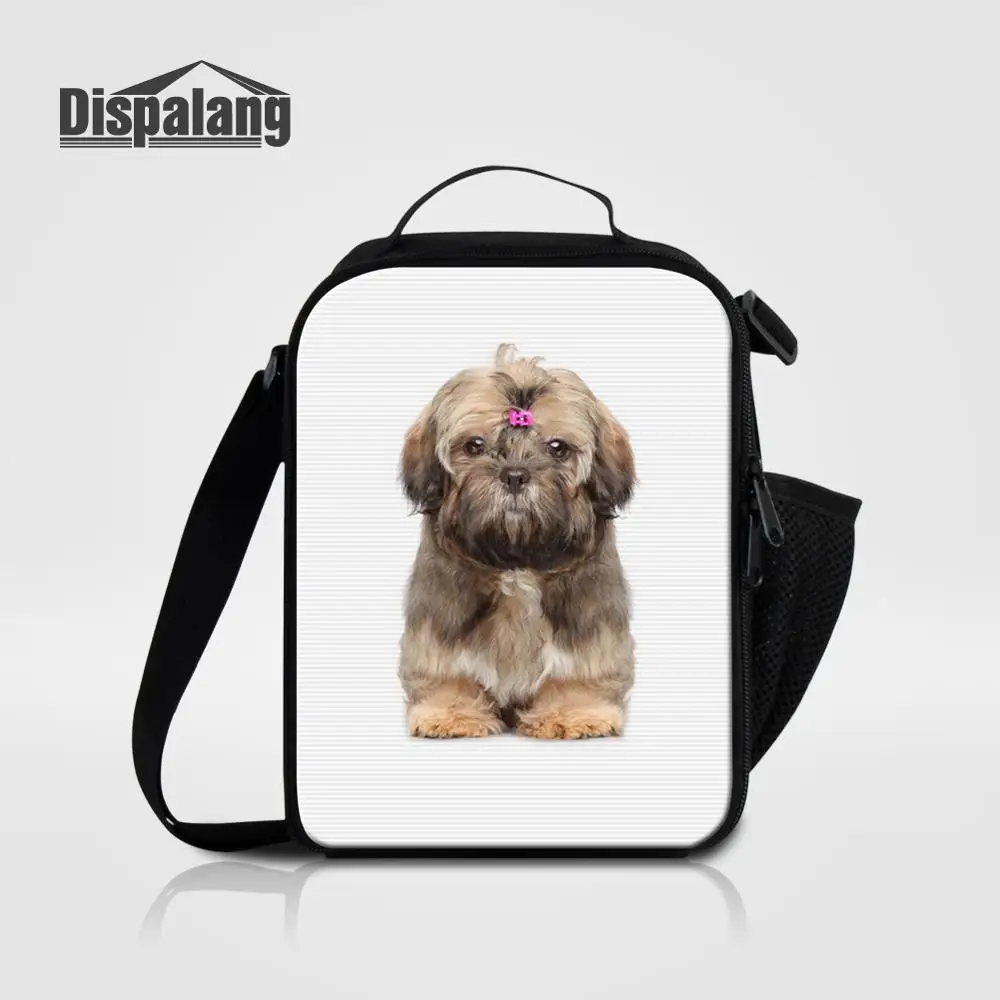 Lunch Bag13 Детская милая сумка для ланча с изображением Джека расселя, собачки, мопса, щенка, еды, ланчбокс для студентов, маленький холщовый холодильник для школы, сумка для пикника - Цвет: Lunch Bag13