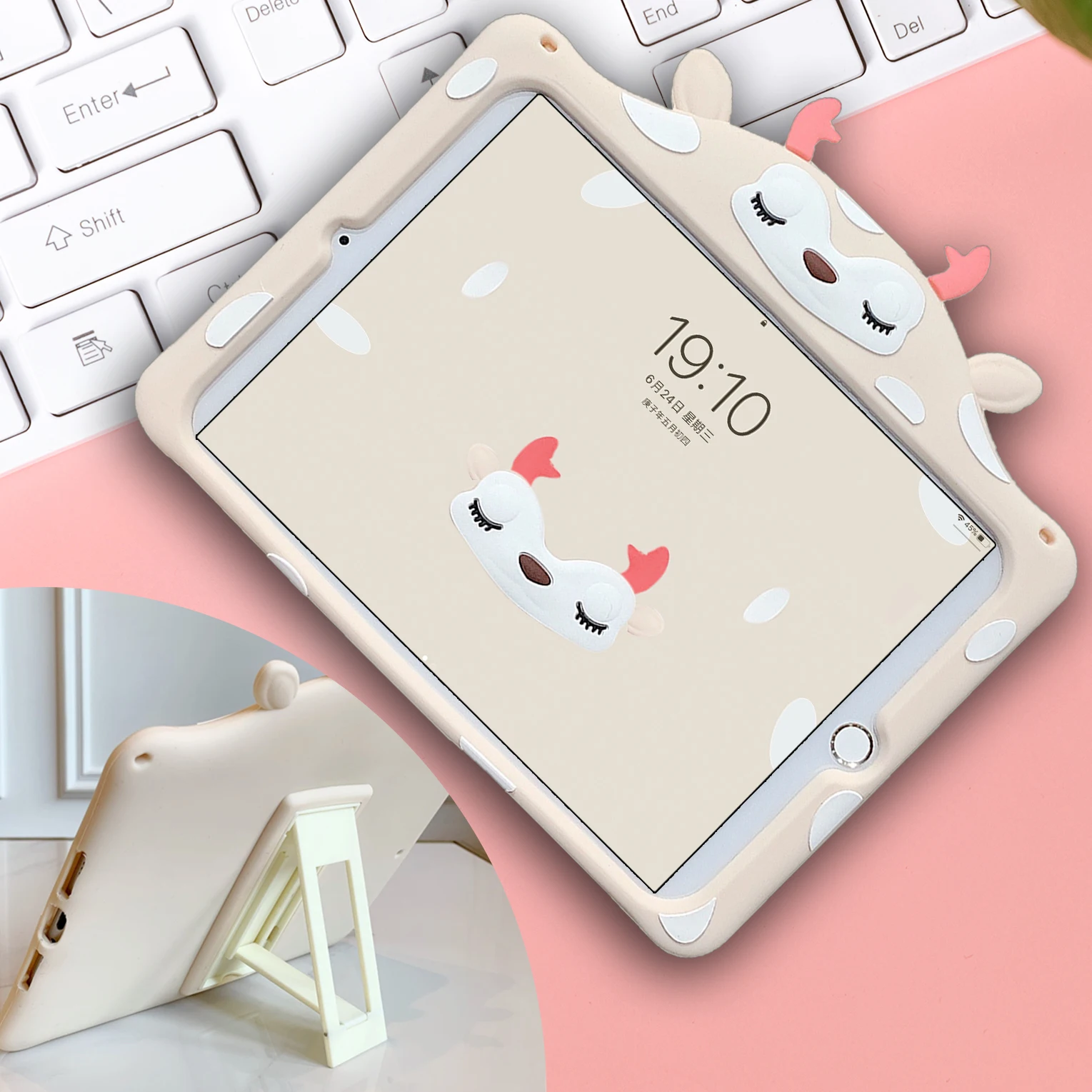 Детский мультяшный чехол для iPad 7th 8th 10 2 6th 9 7 2018 2017 Pro 5 11 Air 1 3 4 планшета силиконовый