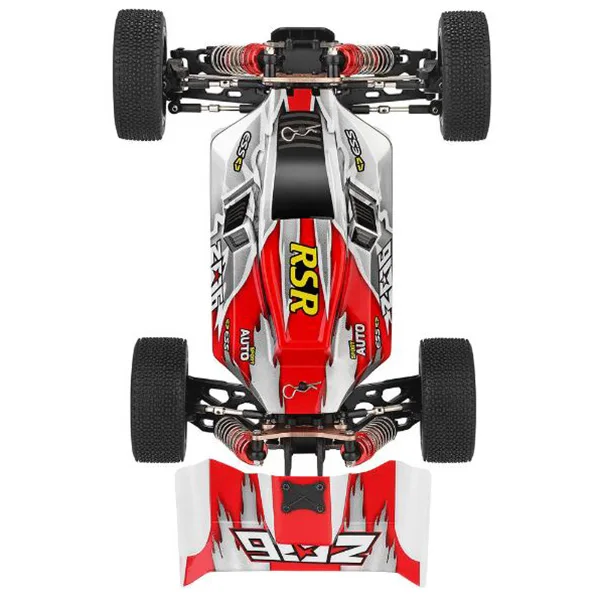 Wltoys 144001 гоночный Радиоуправляемый автомобиль Высокая скорость 60 км/ч модели автомобилей 1/14 2,4 г 4WD 1500 мАч матовый мотор гусеничный автомобиль уличные детские игрушки