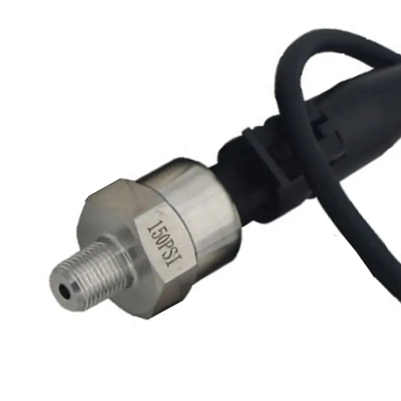 

150PSI Water Pressure Transducer Sensor 1/8" NPT Thread Transmitter for Oil Fuel