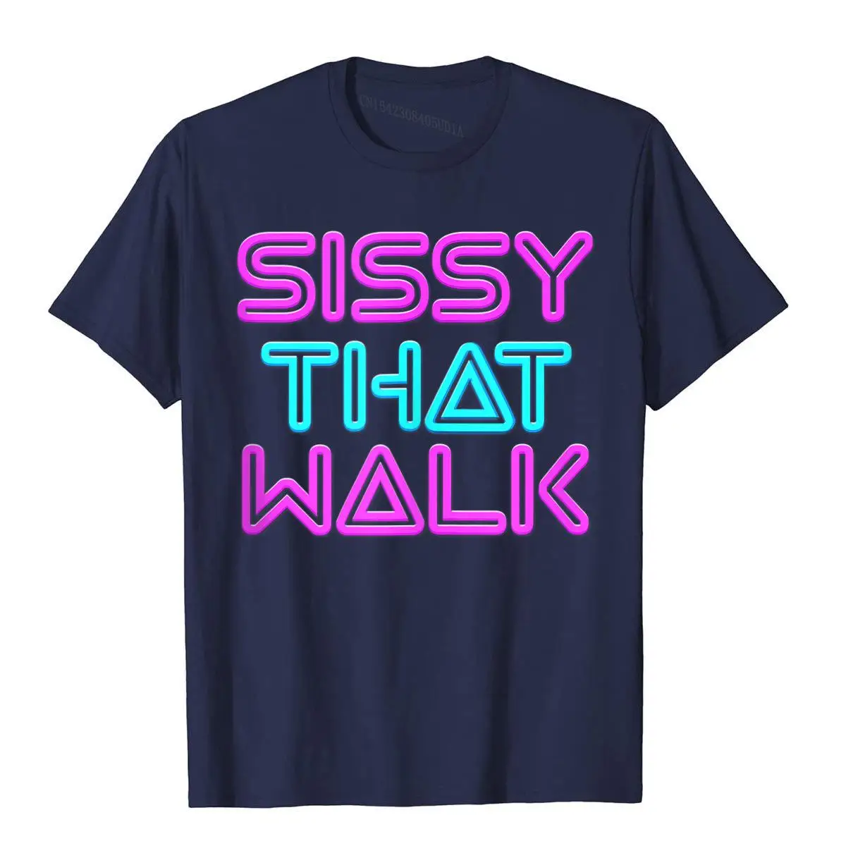 Sissy That Walk - Funny Drag Queen Tank Top__B12158navy