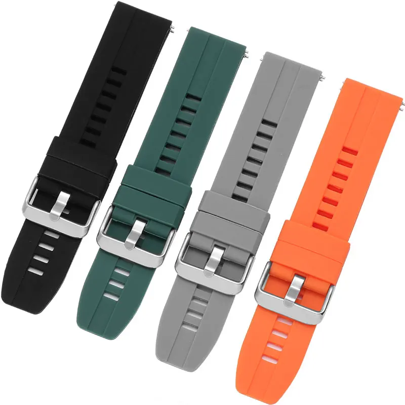 

Waterproof silicone adaptation Huawei watch 2 GT PRO Honor Magic/Dream smart watch accessories 20mm 22mm Quick Release