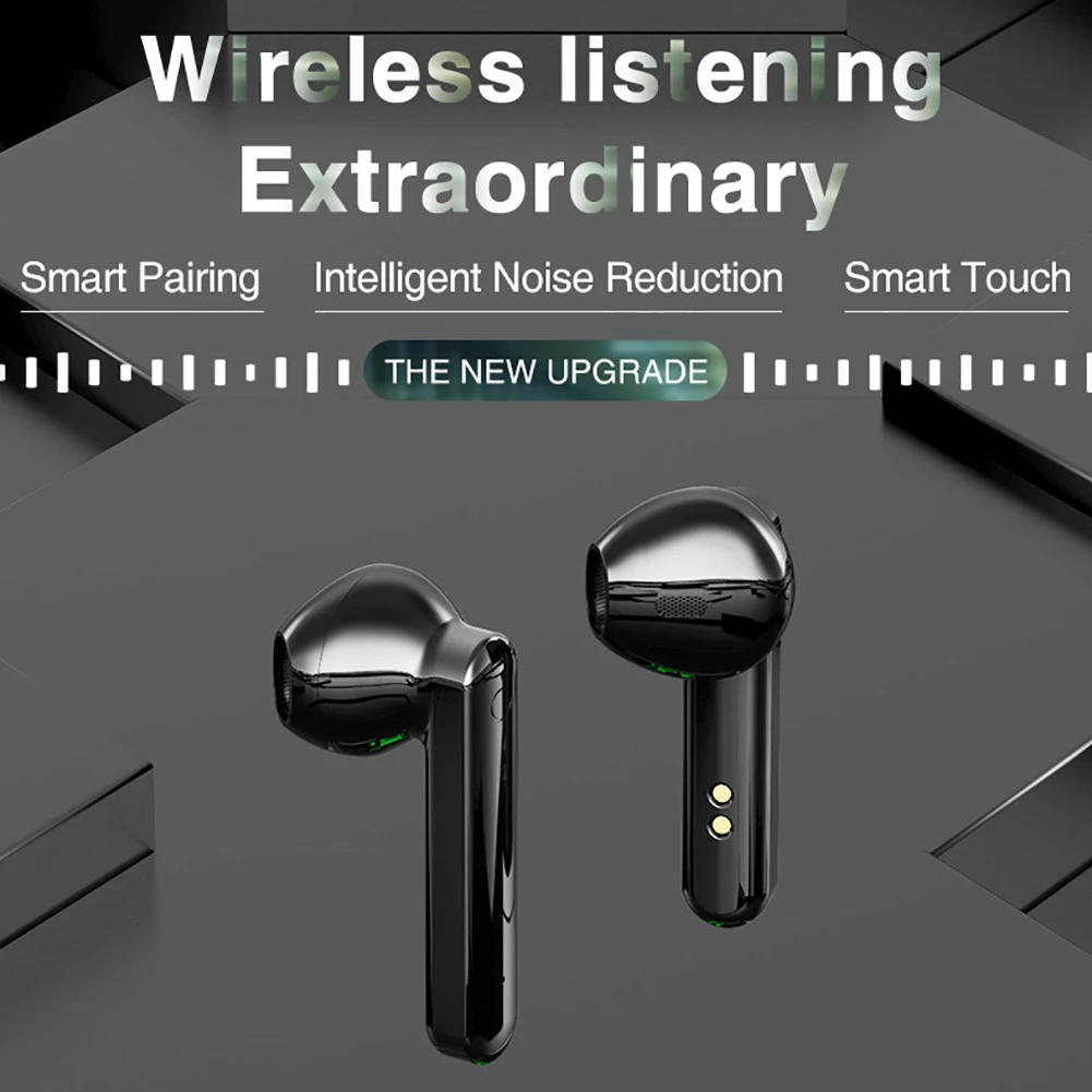 TWS Bluetooth Earphones Wireless Headphon 300mah Charging Box Sports Waterproof Digital display Earbuds Headsets With Microphon