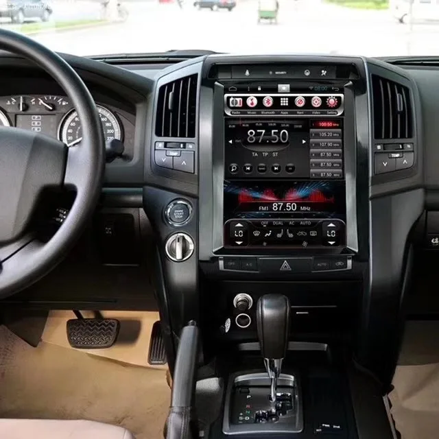 IPS 2G 12 1 дюймов Android 6 01 автомобильное аудио для Toyota Land Cruiser 200 Landcruiser головное