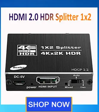 usb to hdmi cable 2022 Switcher HDMI 2.1-compatible 2 in 1 out Ultra 48Gbps 8K@60Hz 4K@120Hz Switch adapter With switch button For HDTV Projector hdmi adapter