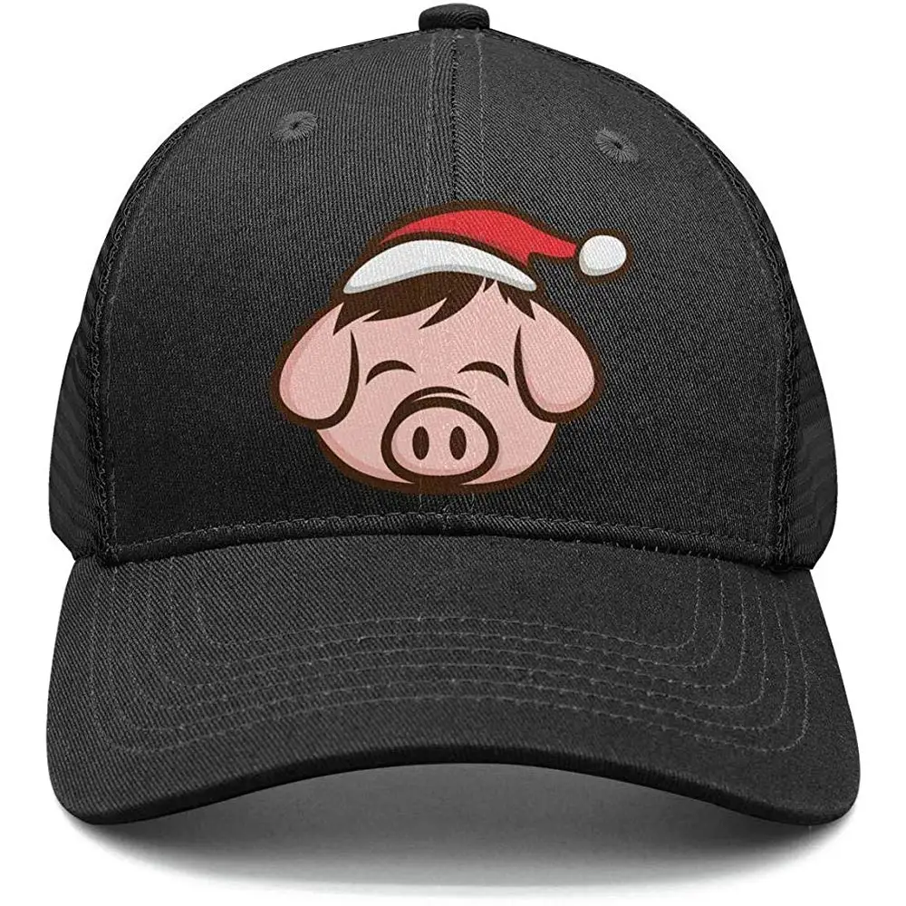 Marinas унисекс Повседневная бейсбольная кепка с рисунком свиньи регулируемая бейсболка