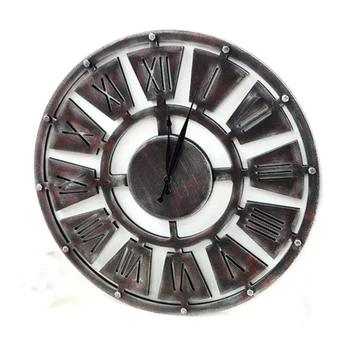 

Retro Europe United States Loft Industrial Wind Imitation Metal Wood Gear Bar Club Wall Decoration Creative Ornament Wall Design