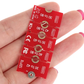 

M2+ M2PLUS NGFF NVME M.2 Extended Bracket Transfer 2230 2242 2260 2280 Adapter