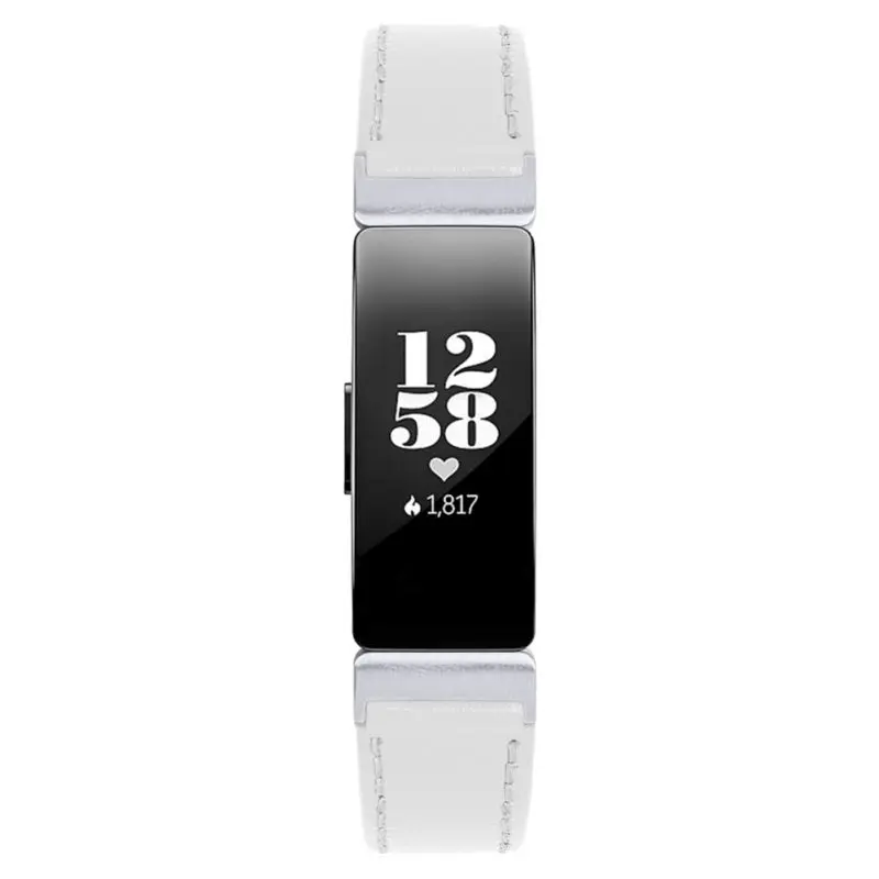 Совместимость для Fitbit вдохновить& для Fitbit Inspire HR ремень кожаный ремешок Регулируемый замена аксессуары, ремни