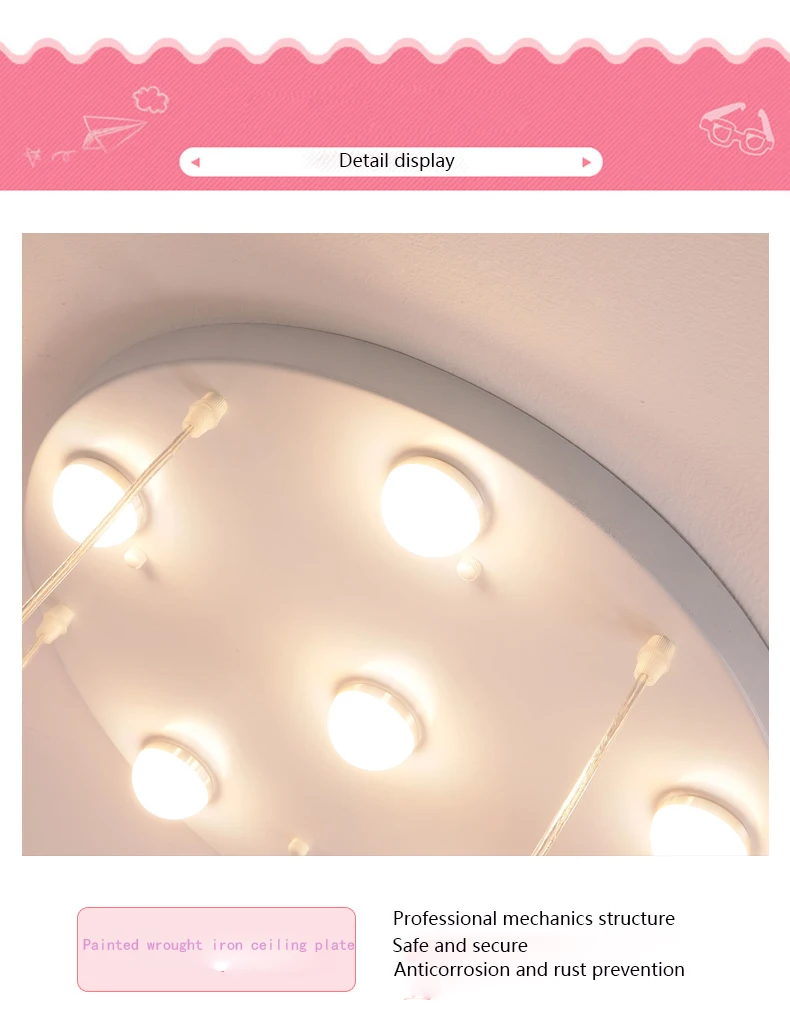 Modern Unicorn Ceiling Light