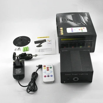

Hot New Decoration Mini Stage Light Multi Pattern Projector LED Lighting with Remote Control for Bar Club Party Live Performance