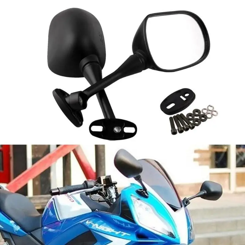 2x зеркала заднего вида мотоцикла для Honda CBR600RR CBR1000RR SUZUKI GSXR600 GSXR750