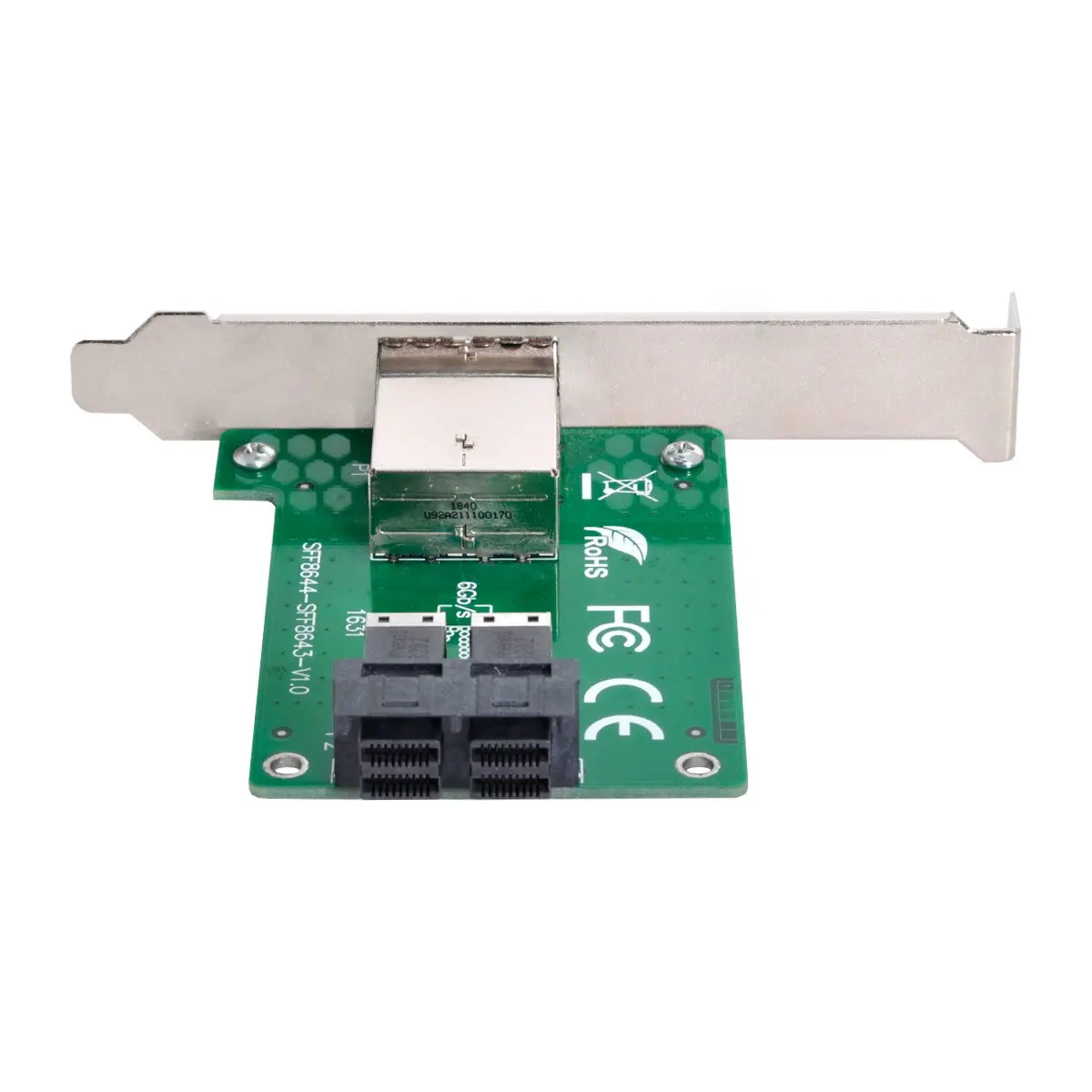 Chenyang-mini Adaptador Sas hd de Porta Dupla com Suporte de Perfil Baixo - Imagem 6