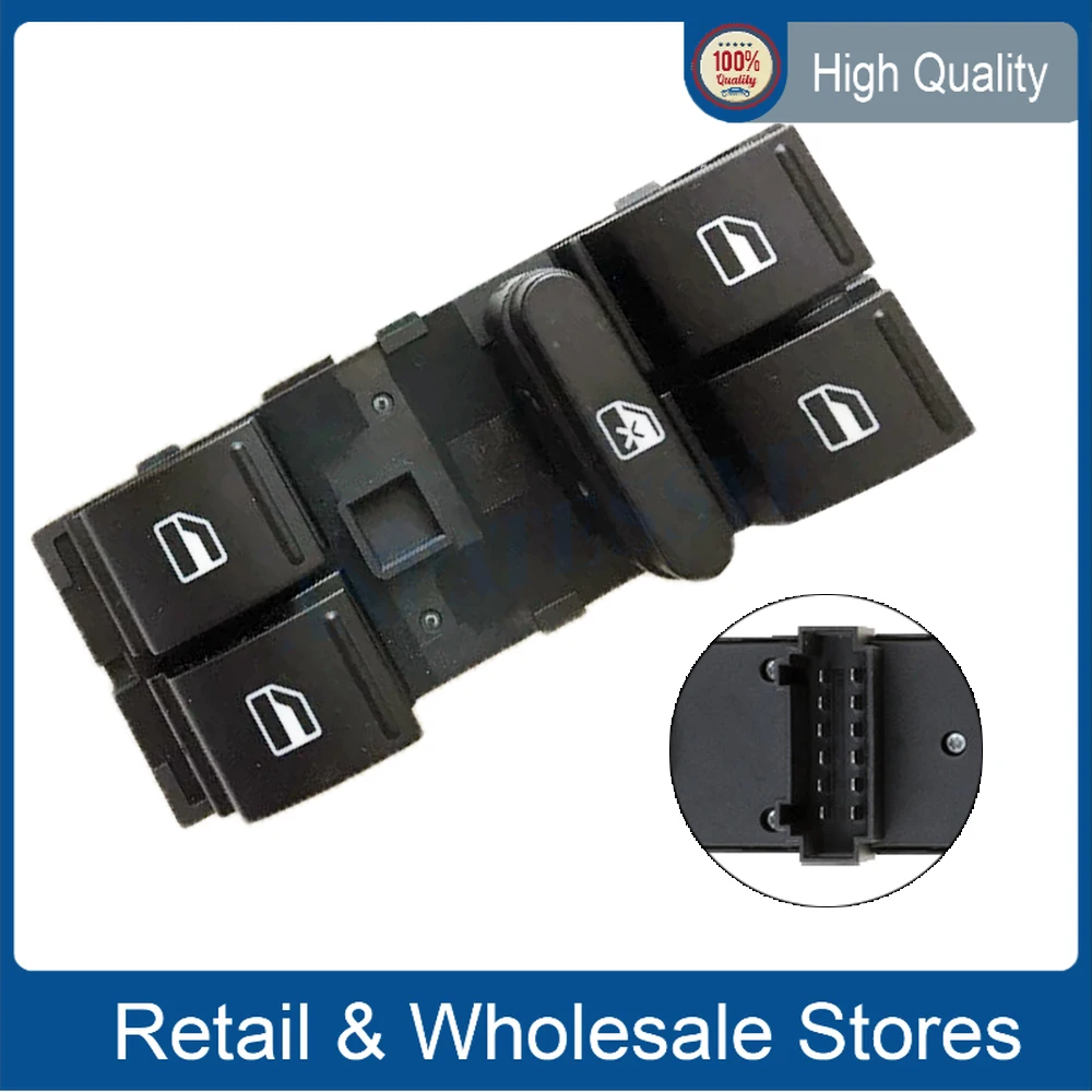 6RD959857B 6RD 959 857 B 6RD 959 857B Power Window Control Switch  For POLO 2011 2012 2013