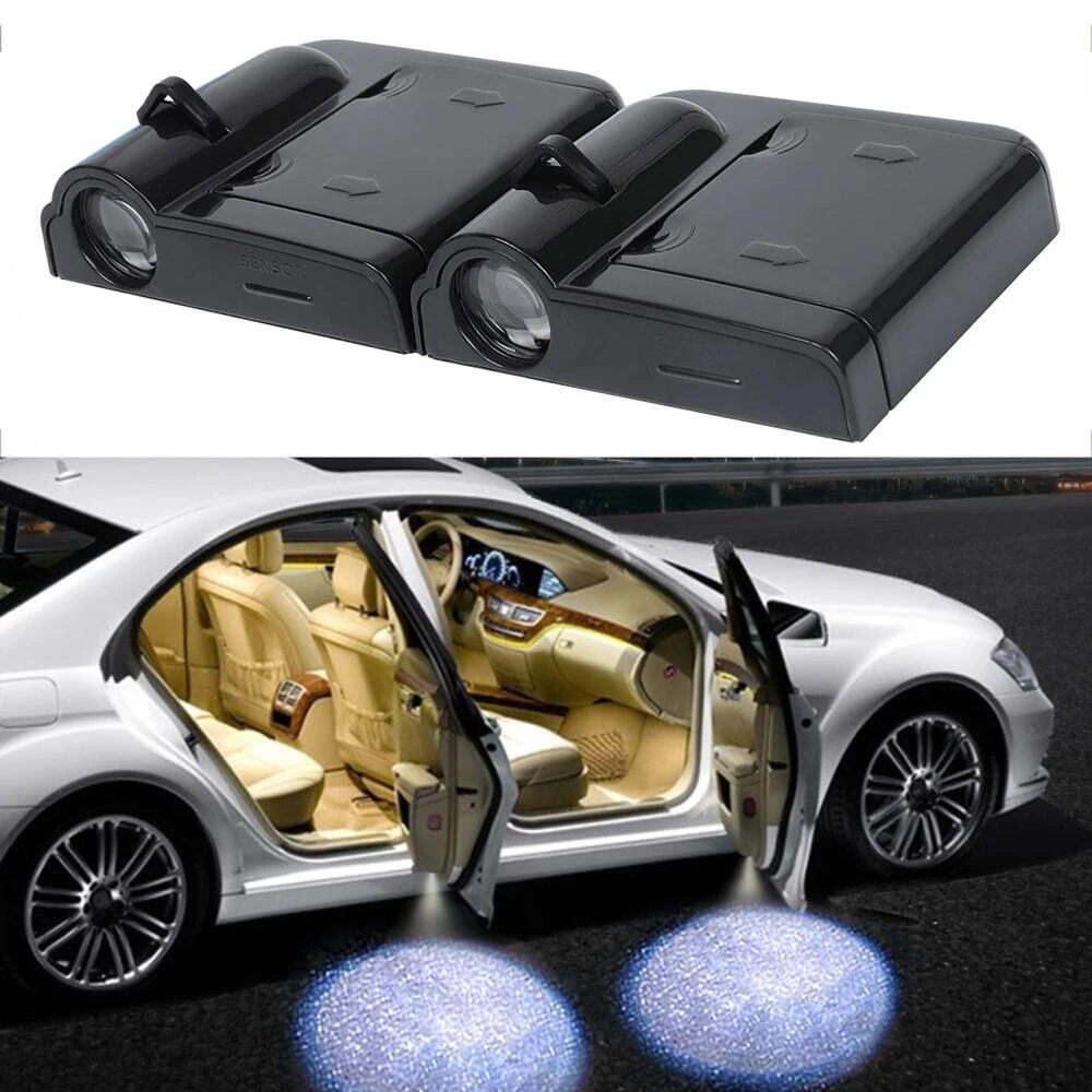 

LED Car Door Logo Projector Welcome Light For Alfa Romeo 5 147 159 GT Giulietta 156 Mito 166 Brera Spider 164 155 146 145 4C 8C