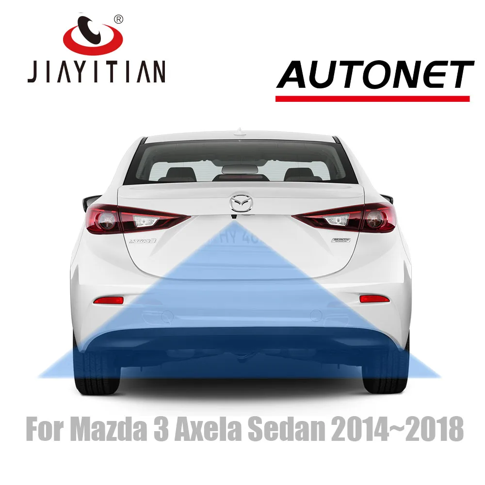 Камера заднего вида JIAYITIAN для Mazda 3 BM BN Axela 4D Sedan 2014 ~ 2018/CCD/ночное видение/камера
