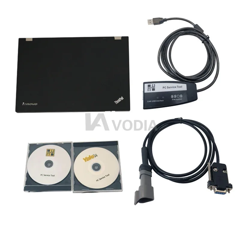 

Forklift diagnostic scanner for Yale/Hyster PC Service Tool Ifak CAN USB Interface hyster yale truck diagnositc tool