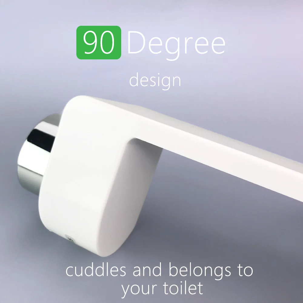 Small Bidet Toilet Seat Attachment Dual Nozzle Butt Cleaner Sprayer  Shattaf Japanese Non Electric Toilette Cover 2