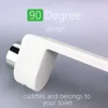 Small Bidet Toilet Seat Attachment Dual Nozzle Butt Cleaner Sprayer  Shattaf Japanese Non Electric Toilette Cover 2