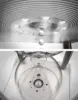 Rainbow Cloud Anti Gravity Levitating Water Drops Time Hourglass Fountain Lamp Hydra Lamp ► Photo 2/6