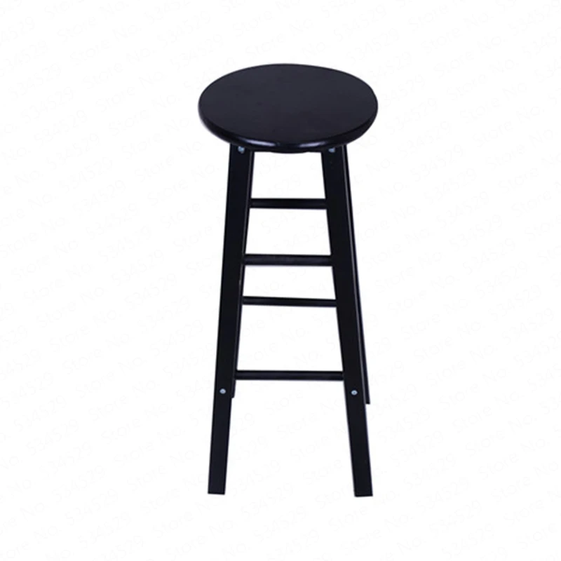Nordic bar stool modern minimalist bar chair solid wood home bar stool