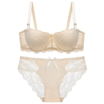 

Julexy Bra Sets Thick Cup Padded Push Up Bra Sets Women Sexy Lace Underwear Sets B C Cup Big Size Ladies Lingerie Sets Hot Sales