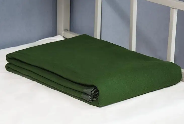 Дом шерсть военный фанат огонь 1,5 метров с утюжок для волос покрытие армейский зеленый 09 одеяло