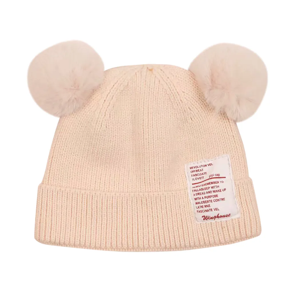 Шапка для новорожденных, шапка для новорожденных, реквизит для фотосессии, помпон для детей, зимняя шапка для мальчиков и девочек, детские аксессуары для мальчика шапки для новорожденных