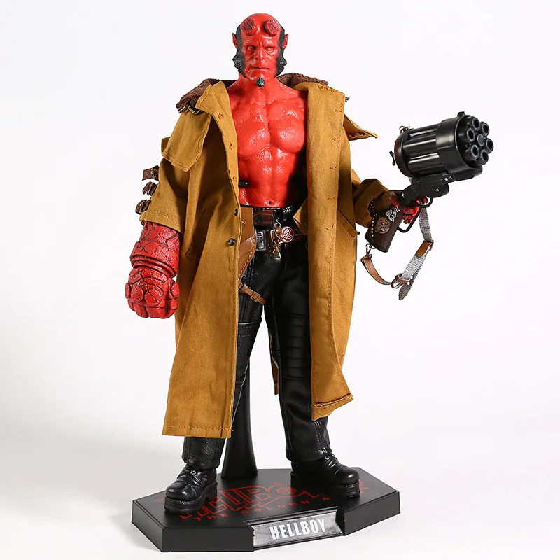 Hellboy Devil 1/12 масштаб BJD совместный подвижный с настоящей тканью ПВХ фигурка модель игрушки