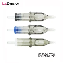 20 шт/партия Одноразовые стерилизованные плоские лайнер татуировки картридж иглы для набор инструментов для перманентного макияжа бровей Макияж татуировки роторные Пишущие принадлежности