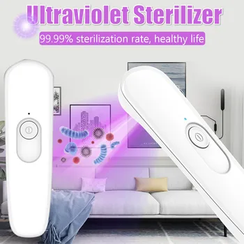 

USB Household UV Sterilizer Lamp Home Portable Ultraviolet Disinfection Bactericidal Lamp UVC Germicidal UV Lamp Sterilizer Wand