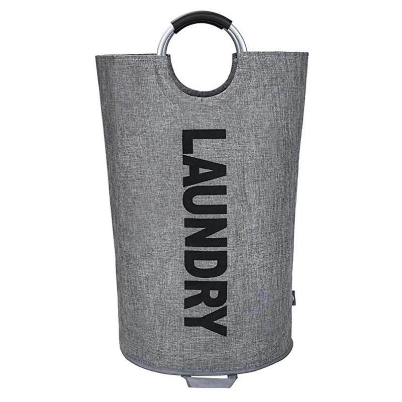 LUDA Large Laundry Basket, Foldable Fabric Laundry Basket, Foldable Clothes Bag, Folding Washing Box