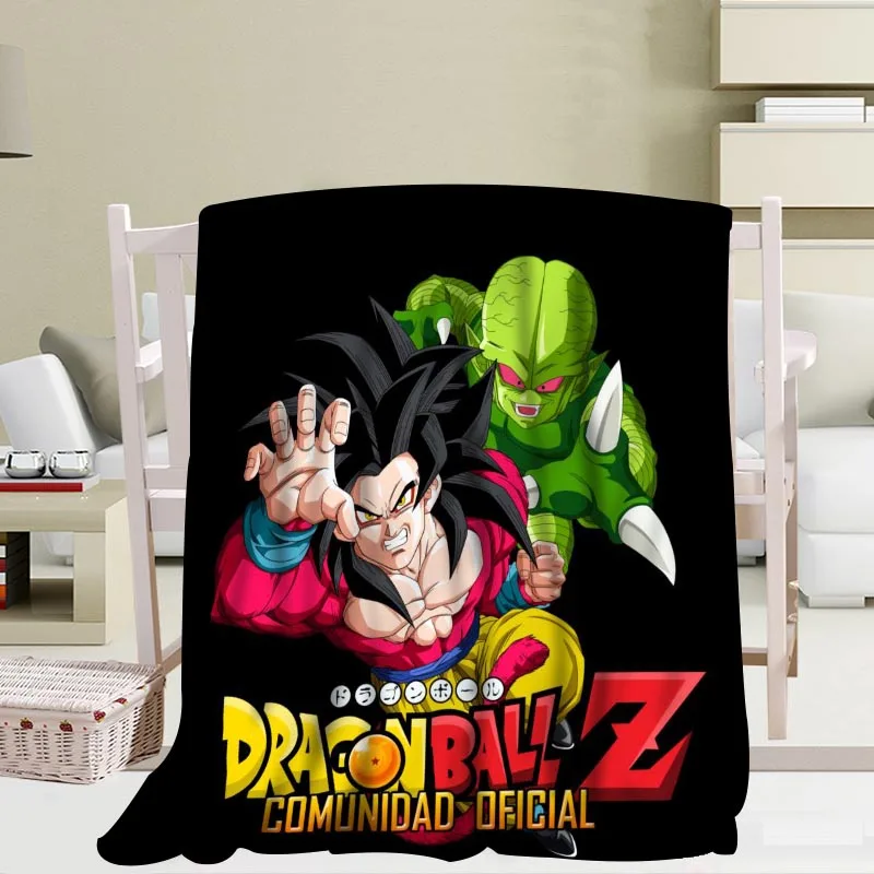 Аниме Dragon ball z одеяло s Путешествия Диван коралловый флис тканевые одеяла мягкие пользовательские Фланелевые Одеяло для дивана/постельное покрывало - Цвет: Blanket5