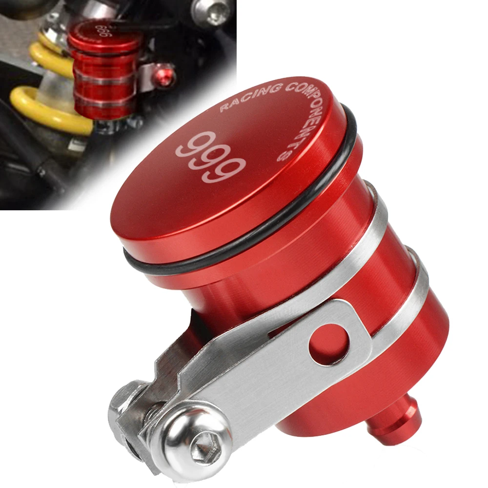 Motorcycle Brake Fluid Reservoir Clutch Tank Cylinder Master Oil Cup For Ducati 999 999S 999R 749 749S 749R 2003 2004 2005 2006 |