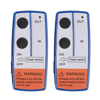 

500A Winch Remote Kit 12V 500A Contactor Winch Control Solenoid Relay Twin Wireless Remote Recovery Car Motorcycle Accessories