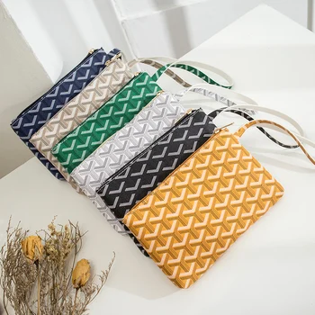 

New Brand Summer Canvas Coin Purse Small Fresh Casual Pu Coin Wallet Lady Fashion Fruits Pattern Cartoon Dollar Money Bag