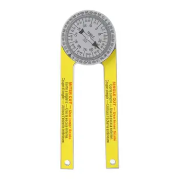 

High-accuracy Dial Protractor ABS Inclinometer Goniometer Level Angle Gauge Tool Woodworking Measuring Instruments